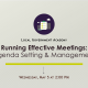 Running Effective Meetings: Agenda Setting & Management